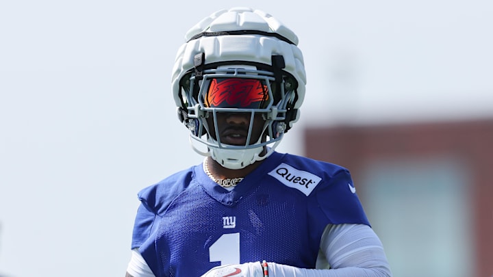 New York Giants wide receiver Malik Nabers  