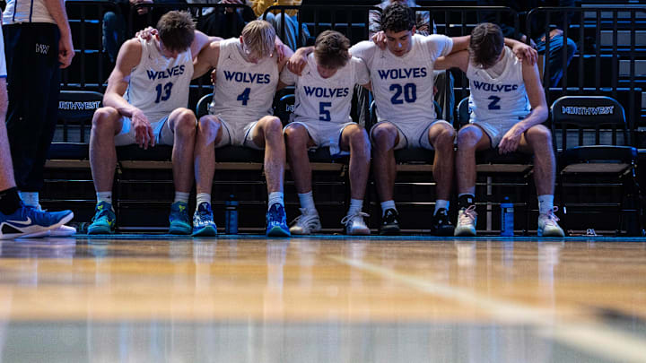The Waukee Northwest startling five are announced for their game against Southeast Polk on Dec. 19, 2025, at Waukee Northwest.
