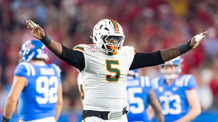 Miami Hurricanes defensive lineman Justin Scott Miami Hurricanes defensive lineman Justin Scott