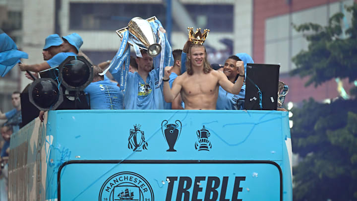 Manchester City Trophy Parade