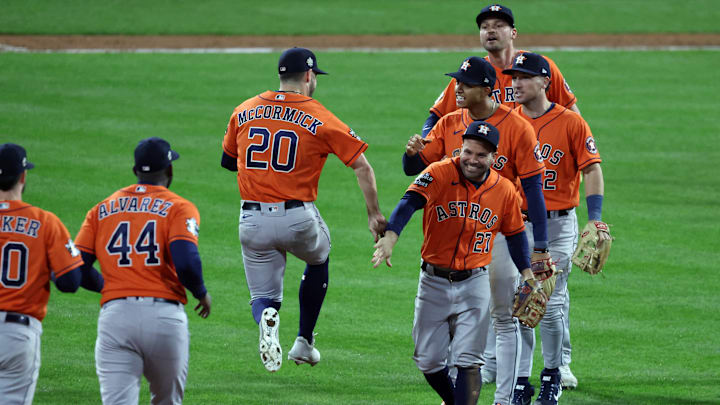 Astros están a un triunfo de titularse en la Serie Mundial