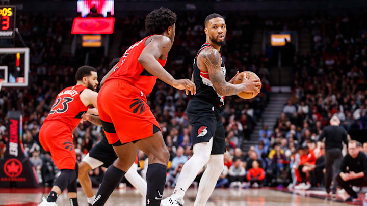 Portland Trail Blazers v Toronto Raptors