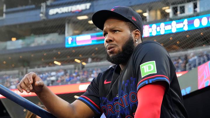 Vladimir Guerrero Jr. looks on before a game against the Seattle Mariners Credit: John E. Sokolowski-Imagn Images Vladimir Guerrero Jr. looks on before a game against the Seattle Mariners Credit: John E. Sokolowski-Imagn Images