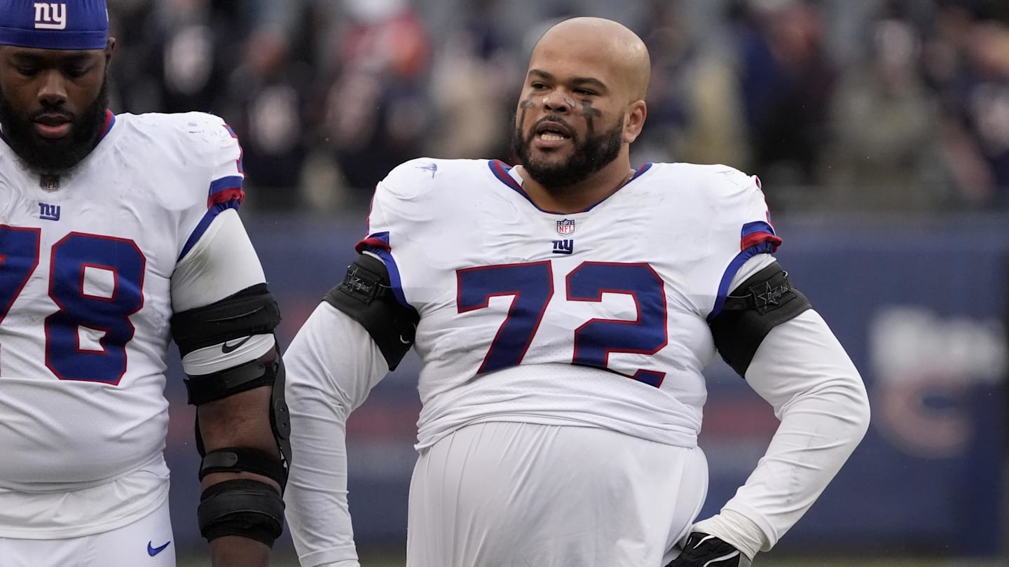 Giants Offensive Line Takes Another Dip in Weekly PFF Rankings