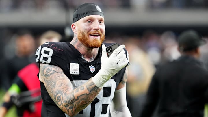 Las Vegas Raiders defensive end Maxx Crosby