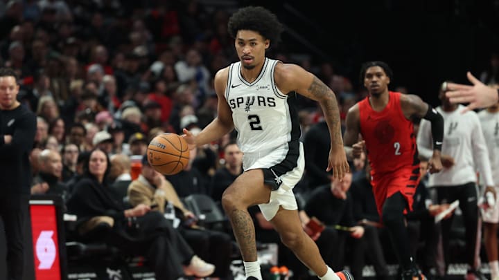 San Antonio Spurs guard Dylan Harper is a solid prop target on Friday.
