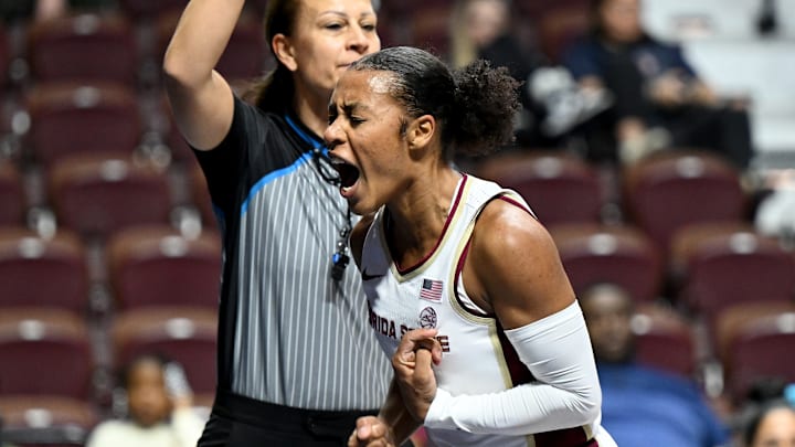 2023 Invesco QQQ Basketball Hall of Fame Women's Showcase - Florida State v UCLA