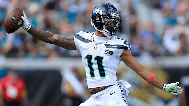 Jaxon Smith-Njigba of the Seattle Seahawks