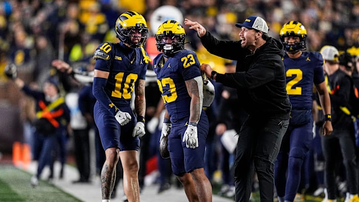 Michigan running back Jordan Marshall Michigan running back Jordan Marshall