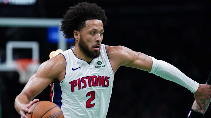 Cade Cunningham and the Pistons are road favorites against the Bucks.