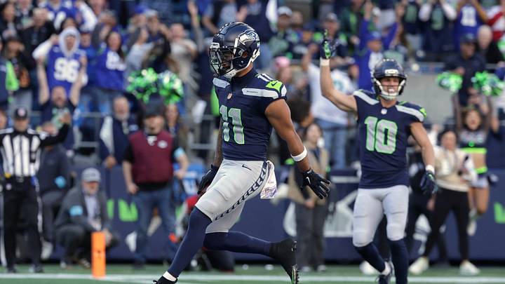 Seattle Seahawks wide receiver Jaxon Smith-Njigba. Seattle Seahawks wide receiver Jaxon Smith-Njigba.