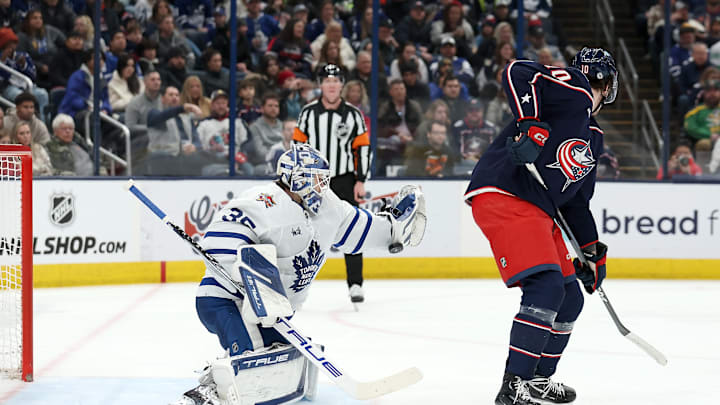 Toronto Maple Leafs v Columbus Blue Jackets