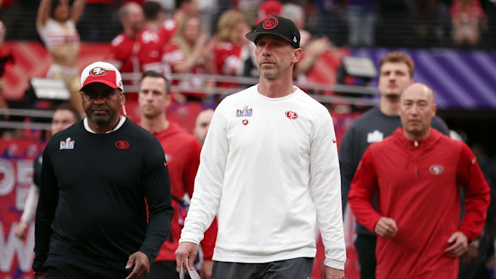 San Francisco 49ers head coach Kyle Shanahan