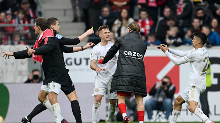 Joshua Kimmich sorgte für eine Rudelbildung