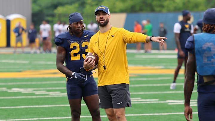 West Virginia University Defensive coordinator Zac Alley