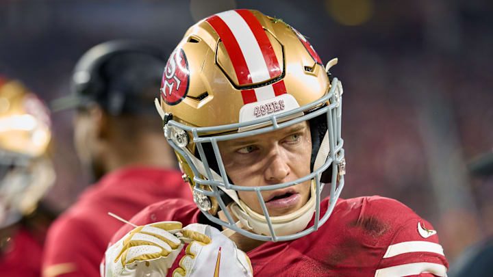 San Francisco 49ers running back Christian McCaffrey (23)