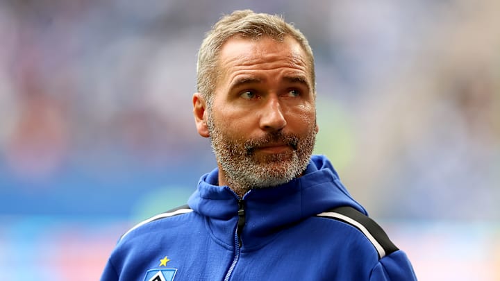 Deutet gewisse Allüren bei Tommy Doyle an: HSV-Coach Tim Walter