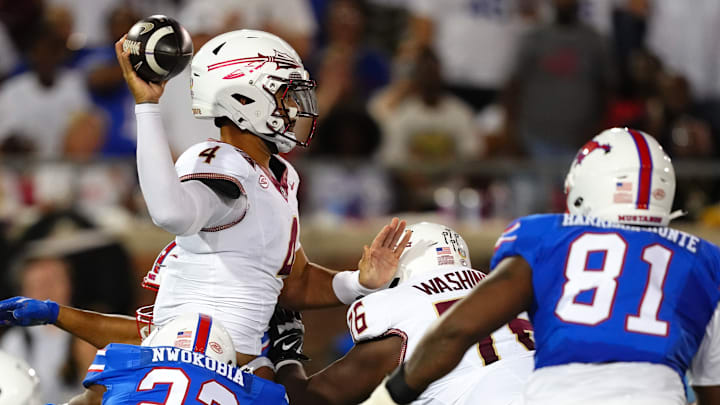 D.J. Uiagalelei, Florida State Seminoles, SMU Mustangs