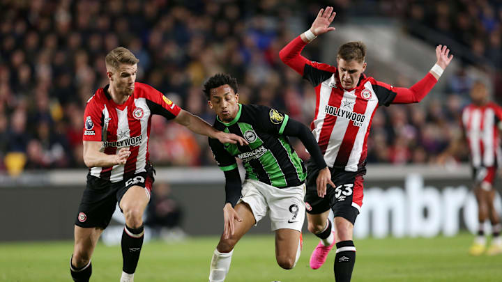Brighton x Brentford se enfrentam pela Premier League 2024/25