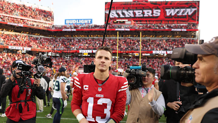 San Francisco 49ers quarterback Brock Purdy (13)