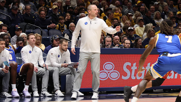 West Virginia University head coach Darian DeVries