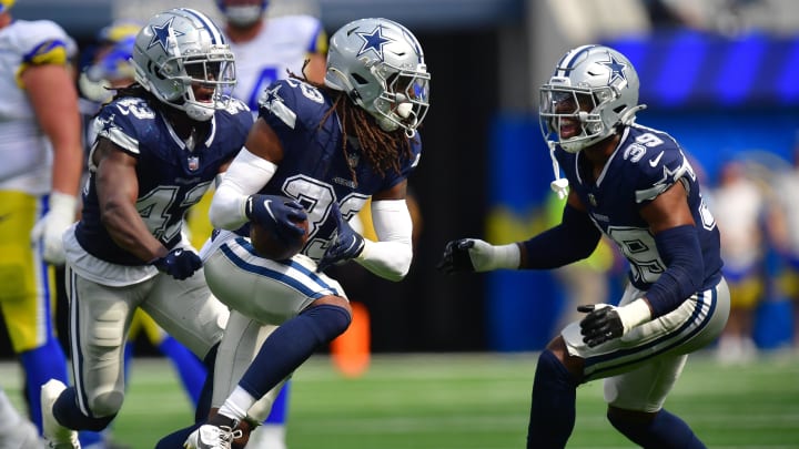 Dallas Cowboys safety Julius Wood Dallas Cowboys safety Julius Wood