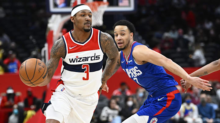 Washington Wizards guard Bradley Beal (3).