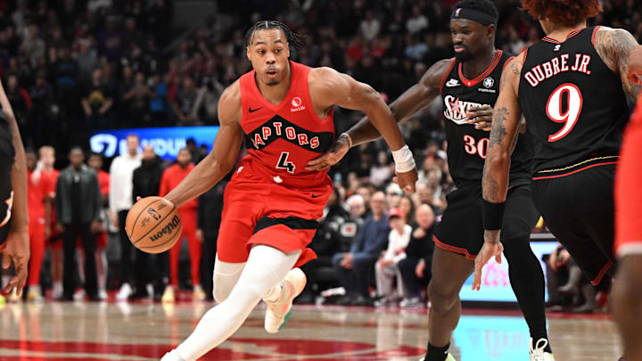 Toronto Raptors forward Scottie Barnes is a solid prop target on Monday.