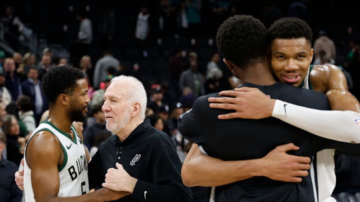 Milwaukee Bucks v San Antonio Spurs