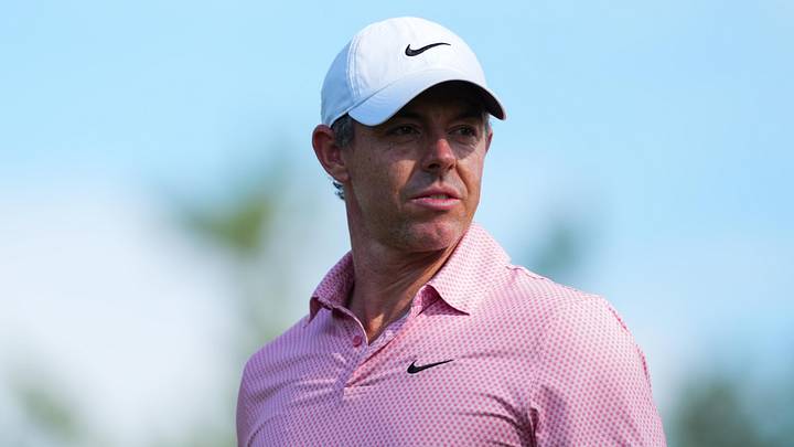Jun 5, 2026; Dublin, Ohio, USA; Rory McIlroy walks to the 18th tee during the second round of the Memorial Tournament presented by Workday golf tournament. Mandatory Credit: Aaron Doster-Imagn Images Jun 5, 2026; Dublin, Ohio, USA; Rory McIlroy walks to the 18th tee during the second round of the Memorial Tournament presented by Workday golf tournament. Mandatory Credit: Aaron Doster-Imagn Images