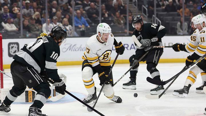 Boston Bruins v Los Angeles Kings