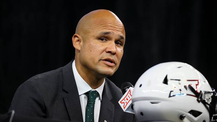 Jul 15, 2021; Arlington, TX, USA; Baylor Bears head coach Dave Aranda Jul 15, 2021; Arlington, TX, USA; Baylor Bears head coach Dave Aranda
