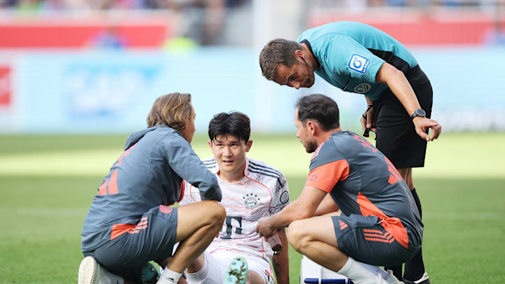 Kim Min-jae musste angeschlagen ausgewechselt werden
