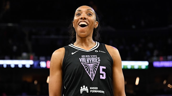 Golden State Valkyries forward Kayla Thornton is a great prop target on Sunday.