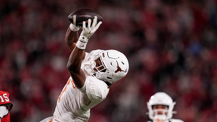 Texas wide receiver Ryan Wingo is emerging as a first-round talent in a loaded 2027 NFL Draft class. Texas wide receiver Ryan Wingo is emerging as a first-round talent in a loaded 2027 NFL Draft class.