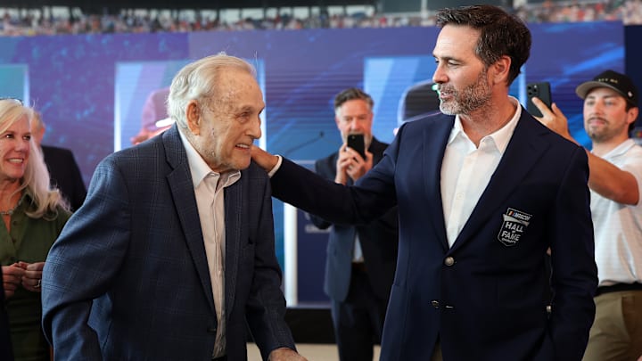 Humpy Wheeler (left), the long-time promoter and president of Charlotte Motor Speedway, has passed away at the age of 86. Humpy Wheeler (left), the long-time promoter and president of Charlotte Motor Speedway, has passed away at the age of 86.
