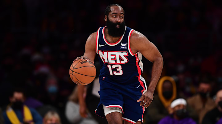 Brooklyn Nets guard James Harden.