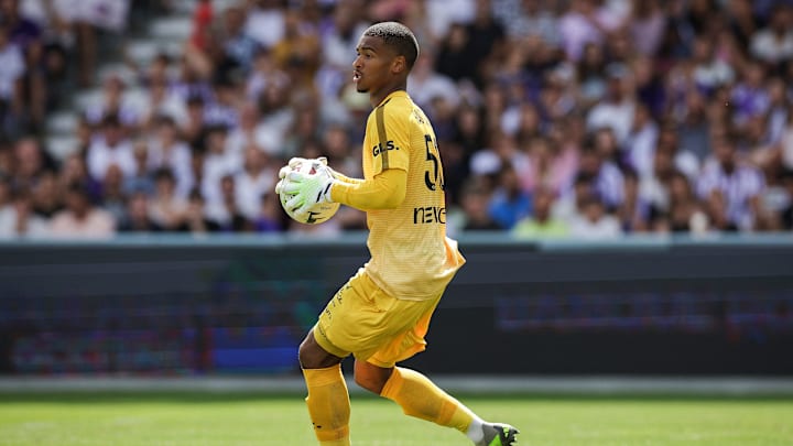 Guillaume Restes a été l'auteur de deux magnifiques parades sur une même action avec l'équipe de France Espoirs
