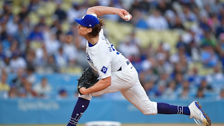 Los Angeles Dodgers Starting Pitcher Tyler Glasnow