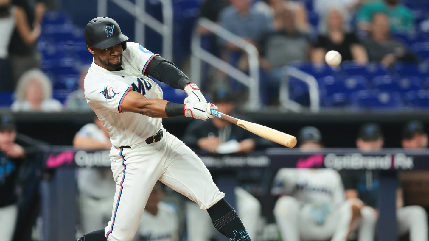Miami Marlins Slugger Otto Lopez Fights for Batting Title Down Final Stretch