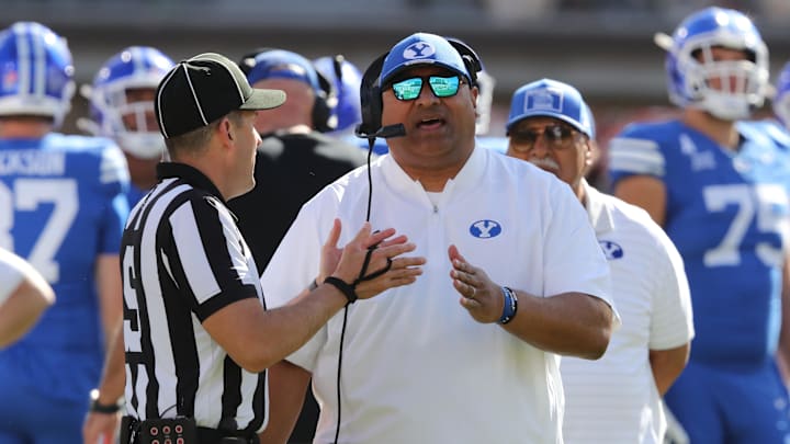 Kalani Sitake was the focus of the Penn State coaching search before electing to remain at BYU.