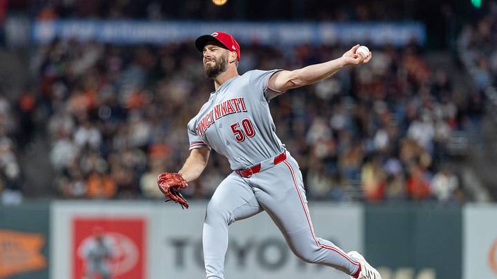 Aug 24, 2026; San Francisco, California, USA; Cincinnati Reds pitcher Sam Moll (50) throws a pitch during the fifth inning against the San Francisco Giants at Oracle Park. Mandatory Credit: Bob Kupbens-Imagn Images Aug 24, 2026; San Francisco, California, USA; Cincinnati Reds pitcher Sam Moll (50) throws a pitch during the fifth inning against the San Francisco Giants at Oracle Park. Mandatory Credit: Bob Kupbens-Imagn Images