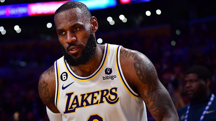 James impuso un curioso registro en su histórica carrera de NBA