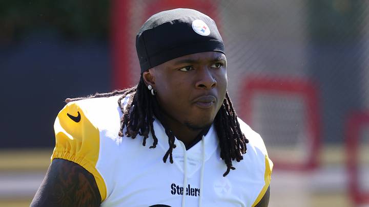 Pittsburgh Steelers running back Kaleb Johnson Pittsburgh Steelers running back Kaleb Johnson