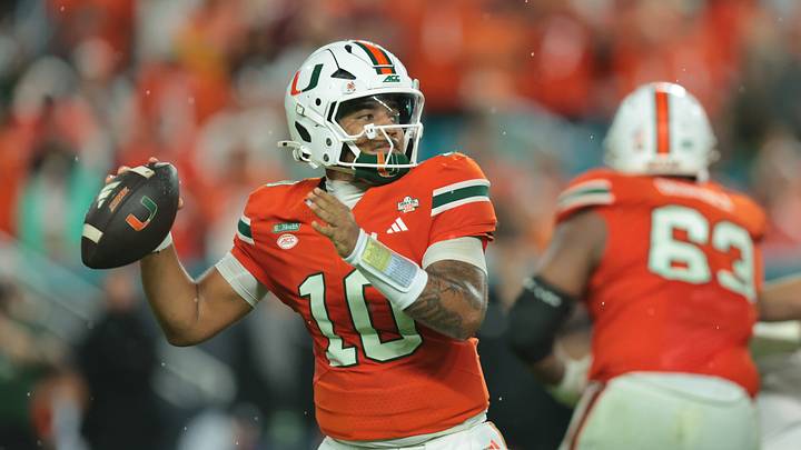 The Miami Hurricanes and quarterback Darian Mensah are favored in Week 9. The Miami Hurricanes and quarterback Darian Mensah are favored in Week 9.