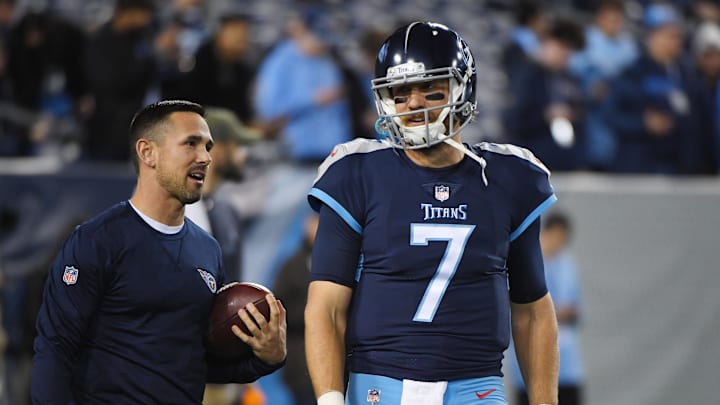 Matt LaFleur stands with Blaine Gabbert when LaFleur was Titans offensive coordinator in 2018. LaFleur is expected to start Malik Willis for the Packers against the Colts on Sunday. Matt LaFleur stands with Blaine Gabbert when LaFleur was Titans offensive coordinator in 2018. LaFleur is expected to start Malik Willis for the Packers against the Colts on Sunday.