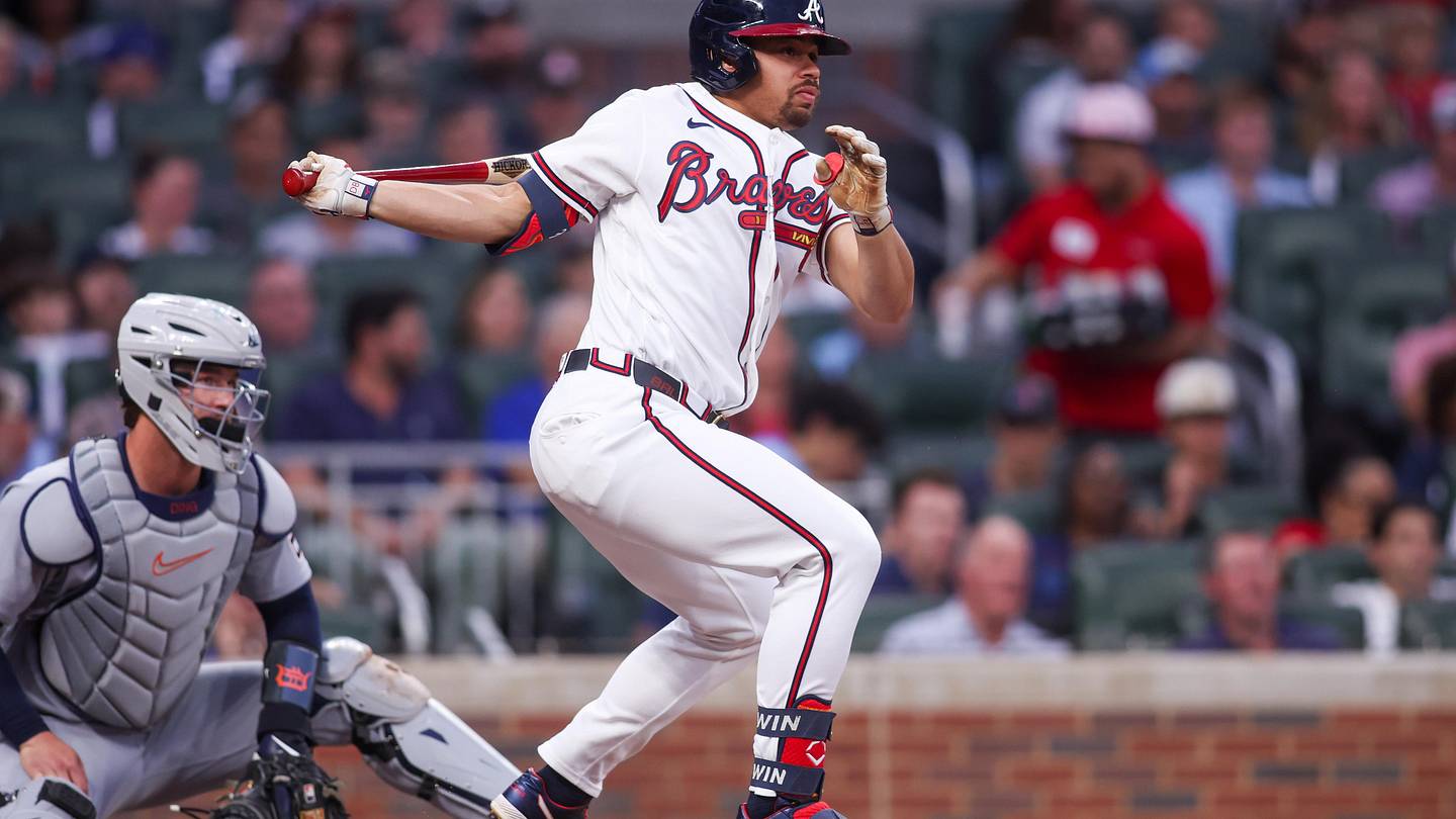 Drake Baldwin's approach at the plate shows Braves catcher is wise beyond his years