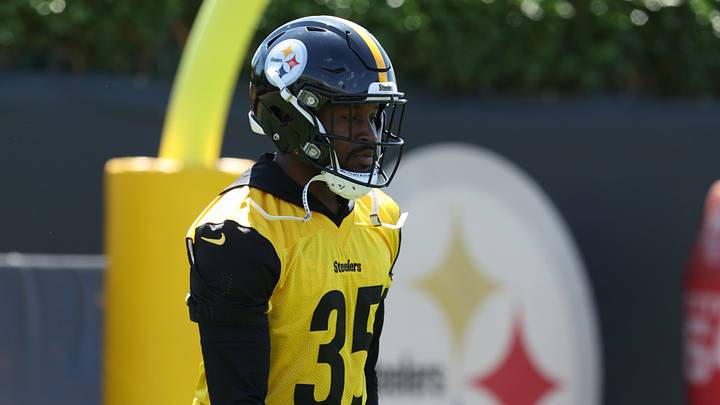 May 28, 2026; Pittsburgh, PA, USA; Pittsburgh Steelers cornerback Jamel Dean (35) participates in OTA drills at the UPMC Rooney Sports Complex. Mandatory Credit: Charles LeClaire-Imagn Images May 28, 2026; Pittsburgh, PA, USA; Pittsburgh Steelers cornerback Jamel Dean (35) participates in OTA drills at the UPMC Rooney Sports Complex. Mandatory Credit: Charles LeClaire-Imagn Images