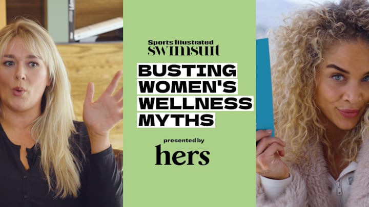 Hunter McGrady and Jasmine Sanders.