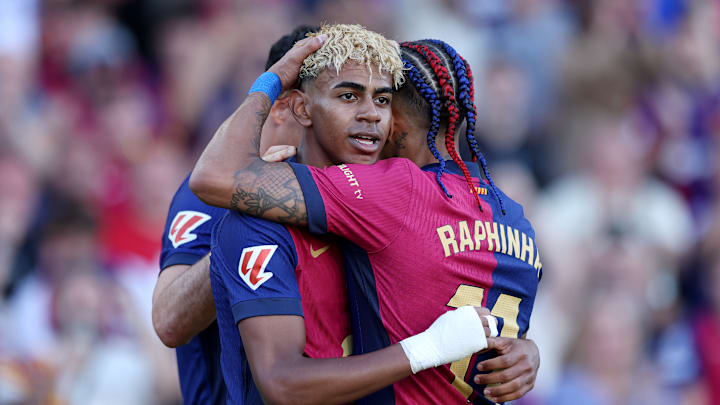 Barça-Traumduo Lamine Yamal & Raphinha